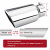 Picture of 5" inlet Universal Diesel Truck Exhaust Tip,Stainless Steel, 7" outlet,Polished, Bolt-On