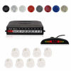 Picture of Car Reverse Parking Radar System with 8 Parking Sensors Distance Detection + LED Distance Display + Sound Warning (White Color)