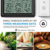 Picture of (New) AMIR Indoor Outdoor Thermometer, Temperature Humidity Monitor with 3 Wireless Sensors, Humidity Gauge with LCD Backlight, Room Thermometer Hygrometer for Home, Office, Baby Room