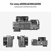 Picture of SMALLRIG Camera Cage only for Sony A6000 A6300 ILCE-6000 ILCE-6300 NEX7 with 1/4" 3/8" Mounting Points and Built-in Cold Shoe - 1661
