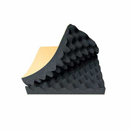 GetUSCart Acoustic panels Studio foam SelfAdhesive 12 pack Egg Crate
