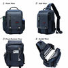 Picture of Sling Bags Chest Shoulder Backpacks, 14.1-Inch Laptop Backpack Crossbody Messenger Bag Travel Outdoor Men Women