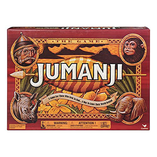 Picture of Spin Master Games Cardinal Games Jumanji The Game Action Game, Multicolor