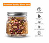 Picture of Mason Jars 8 oz 30 Pack- Small Mason Jars With Silver Lids -1/4 Quart Canning Jars| Storage Pickling Jars For Jelly, Jam, Honey, Pickles - Spice Glass Jars - With Free 30 Chalkboard Labels