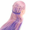 Picture of Mannequin Head with Hair, TopDirect 29" Hair Mannequin Manikin Head Hair Practice Cosmetology Hair Doll Head Styling Hairdressing Training Braiding Heads with Clamp Holder and Tools