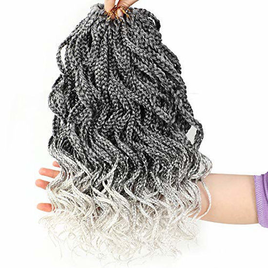 River Curls Wavy Crochet (No-Knots, Natural Part) using Trendy Tresses Crochet  Hair 