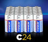 Picture of ACDelco 24-Count Size C Alkaline Batteries, Super Alkaline Battery, 7-Year Shelf Life, Recloseable Packaging