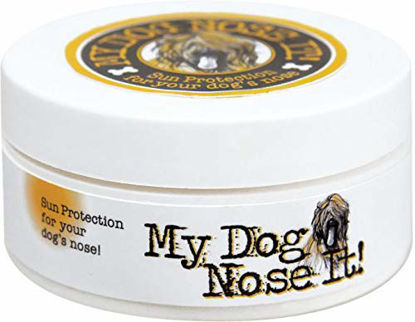 Picture of My Dog Nose It Moisturizing Sun Protection Balm for Dogs Noses - Protect Your Dog from Harmful UVA/UVB Rays (2.75oz)