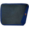 Picture of Floppy Dawg Universal Dog Bed Replacement Cover. Removable and Machine Washable Cover for Mattress and Rectangular Pillow Beds. Extra Large 48L x 30W. Blue Suede with Gray Top.
