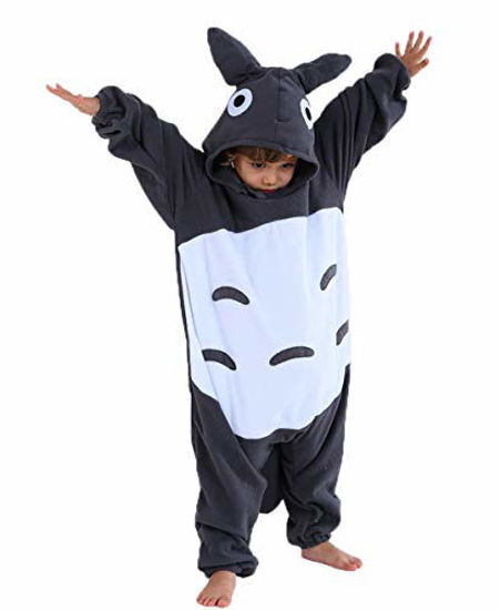 GetUSCart- Unisex Child Pajama Plush Onesie One Piece Animal Costume Kids  Fleece Pajamas (110(Height:41
