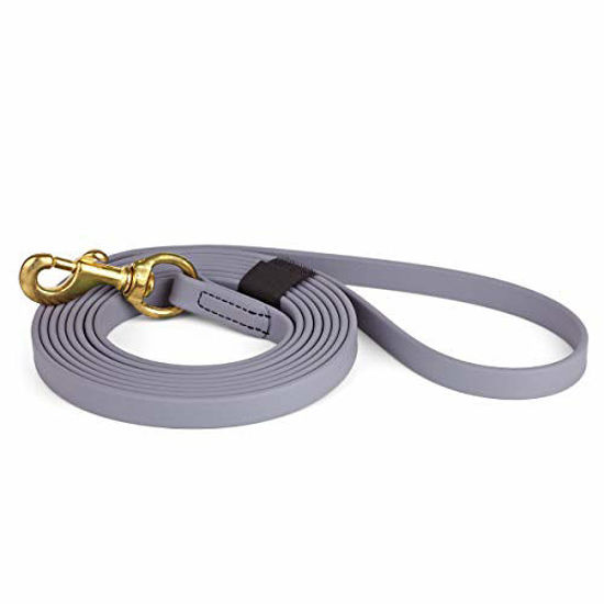 GetUSCart- Viper Biothane K9 Working Dog Leash Waterproof Lead for Tracking  Training Schutzhund Odor-Proof Long Line with Solid Brass Snap for Puppy  Medium and Large Dogs