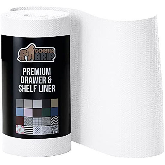 Gorilla Grip Drawer and Shelf Liner Strong Grip Non Adhesive Easiest  Install