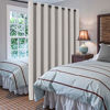 Picture of H.VERSAILTEX Blackout Patio Curtains 100 x 84 Inches for Sliding Door Extral Wide Blackout Curtain Panels Thermal Insulated Room Divider - Grommet Top, 7' Tall by 8.5' Wide - Stone