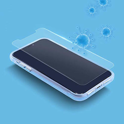 Picture of Case-Mate - iPhone 11 Pro Max Antimicrobial Glass Screen Protector - CLEANSCREENZ - Anti-Microbial Clear