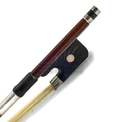 Picture of SKY 3/4 Size Cello Bow Round Stick Ebony Frog Brazil Wood Mongolian Horsehair Well Balanced