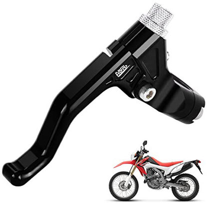 Picture of KEMIMOTO Black Short Left Universal Handlebar 22 mm 7/8" Stunt Clutch Lever Compatible with most Dirt Motor Bike