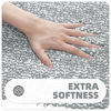Picture of Bathroom Rug Mat, Ultra Soft and Water Absorbent Bath Rug, Bath Carpet, Machine Wash/Dry, for Tub, Shower, and Bath Room (24"x43", Grey)