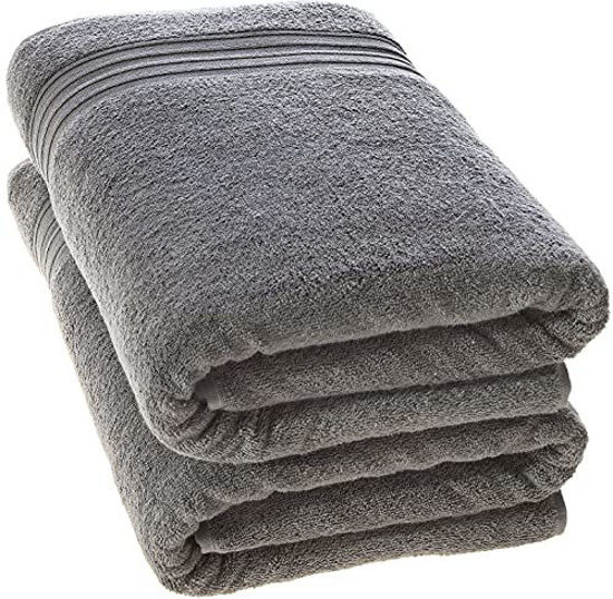 Hammam Linen 100% Cotton Towels Soft and Absorbent (White, Hand Towels)