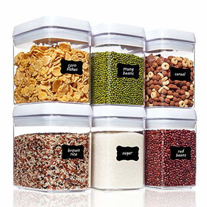 Vtopmart Large Food Storage Containers 5.2L / 176oz, 4 Pieces BPA