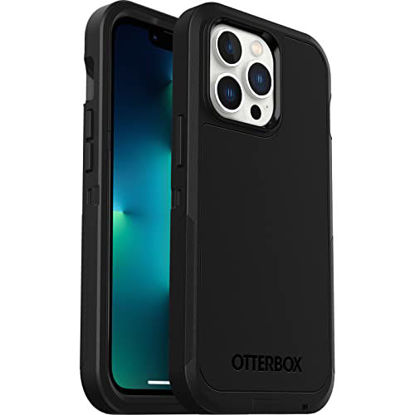Picture of OtterBox for Apple iPhone 13, Superior Rugged Protective Case with MagSafe, Defender XT Series, Black