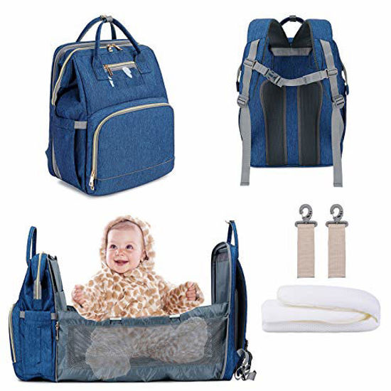 Diaper backpack with bottle deals warmer