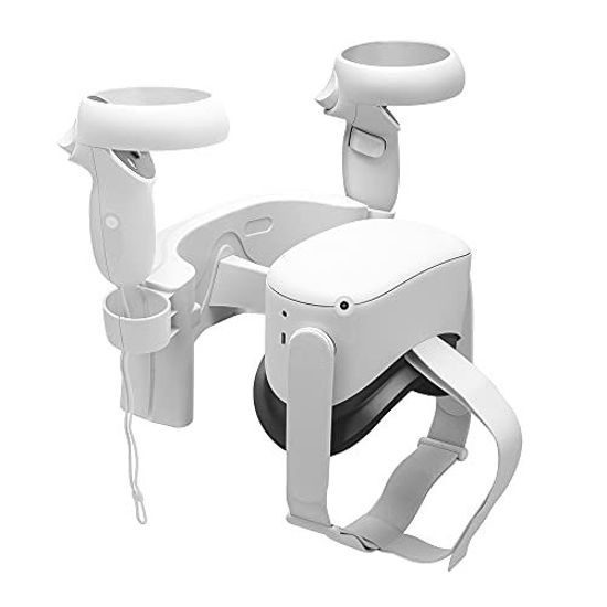 Picture of RGEEK 2021 Upgraded Oculus Quest 2 Charger Dock Station, Oculus Quest 2 Charging Station with LED Indicator, High Speed, Fast Charging Dock with Display Stand for Oculus Quest 2