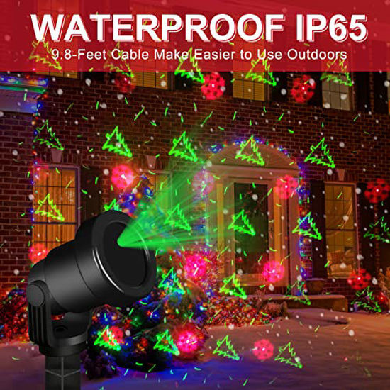 Outdoor christmas spotlights deals