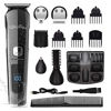 Picture of Mens Hair Clipper Beard Trimmer Cordless Mens Grooming Kit Trimmer for Beard Head Face and Body waterproof IPX7 LED Power display
