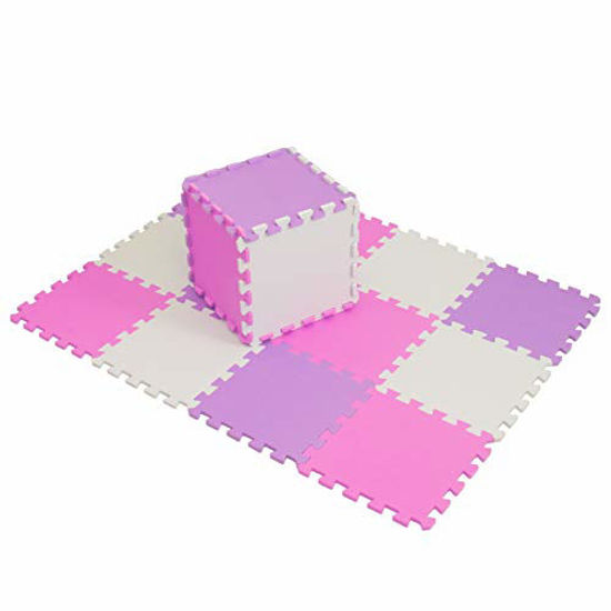 Picture of Baby Play MAT Game MAT Floor Tile Foam Pads Foam Kids Kid Rug Tile Flooring Baby Floor MAT Crawling MAT Interlocking MATS Baby Gym Mat Gym Flooring Mat Puzzle Exercise Mats SCDW101103111G301018