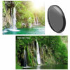Picture of 77mm ND Filter K&F Concept, Variable Neutral Density Filter ND2-ND400 (1-9 Stop), Japan Optical Glass Ultra Slim Filter
