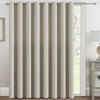 Picture of H.VERSAILTEX Blackout Patio Curtains 100 x 84 Inches for Sliding Door Extral Wide Blackout Curtain Panels Thermal Insulated Room Divider - Grommet Top, 7' Tall by 8.5' Wide - Cream