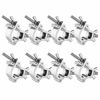 Picture of 1.18-1.38 Inch Truss Clamp Stage Lights Clamp, 8PCS WorldLite Premium Lighting Clamps for DJ Lighting Par Lights Spot Lights, Fit for 30-35mm OD Tube/Pipe, Heavy Duty 165lb Load Capacity