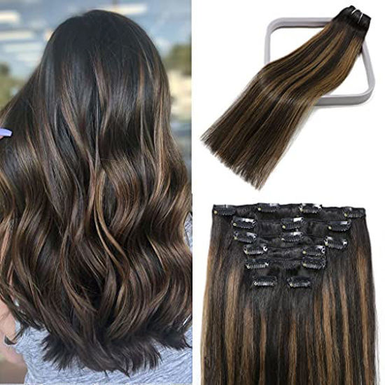 7 Set ClipIn Extensions  Shop Now  Human Hair Extensions in India   Gemeria Hair