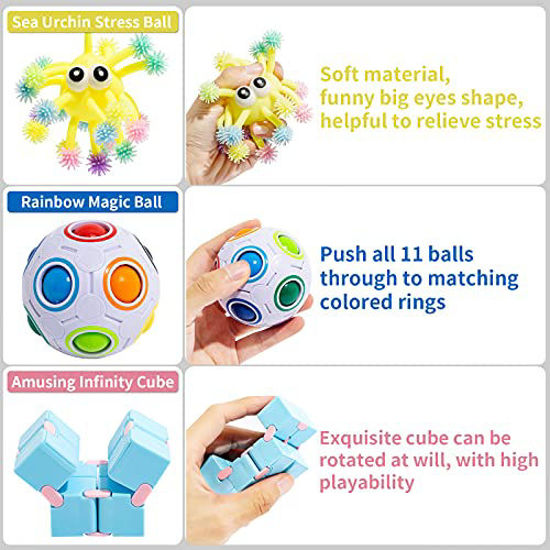 GetUSCart- 76 Pack Sensory Fidget Toys Set, Stress Relief and Anti ...