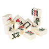 Picture of Chinese Mahjong Game Set with 146 Tiles, Dice, and Ornate Storage Case for Adults, Kids, Boys and Girls by Hey! Play!
