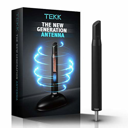 Picture of TEKK Short Antenna Compatible with Ford Raptor 2010-2020 | Designed for Optimized FM/AM Reception | 4.8 Inches