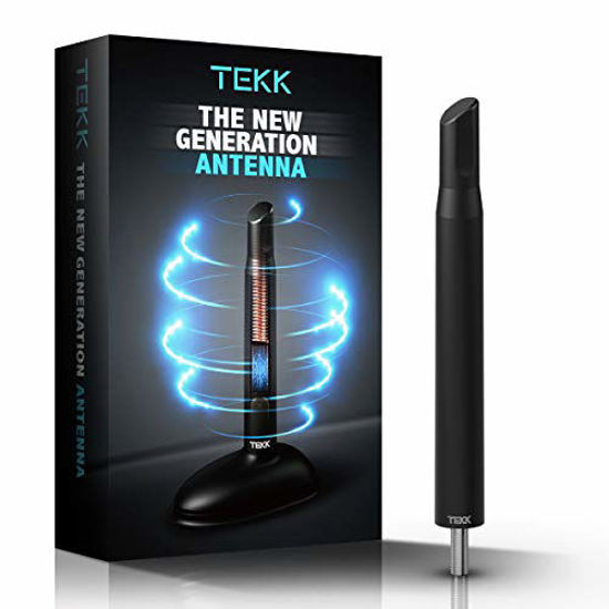 Picture of TEKK Short Antenna Compatible with Ford Raptor 2010-2020 | Designed for Optimized FM/AM Reception | 4.8 Inches