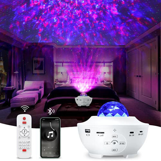 Galaxy Projector for Bedroom,Star Projector Galaxy Light Projector  Bluetooth Speaker,Night Light Projector for Kids Adults,Holiday Birthday  Party