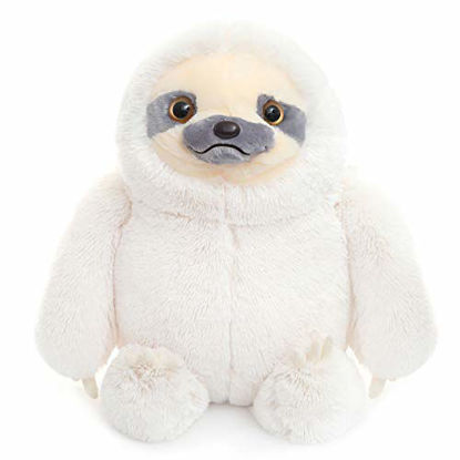 Picture of Winsterch Giant Sloth Stuffed Animal Plush Sloth Toy Kids Gift Baby Dolls Ivory Sloth Plush,27.5 inches