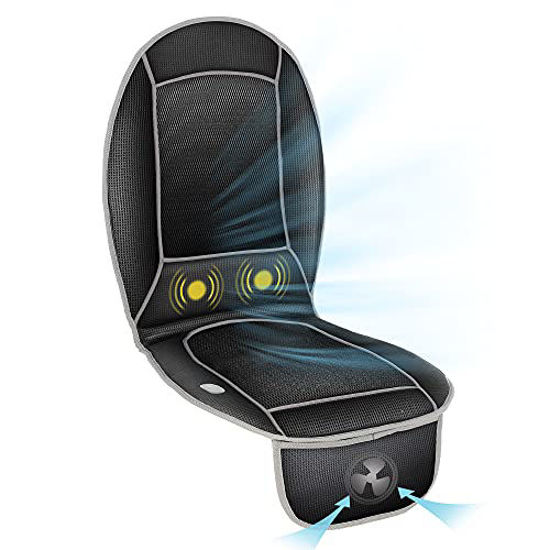 Breathable Cooling Car Seat Cushion, 3 Wind Speed Adjustable, 12V/24V Car  Cooling Seat Airflow Ventilated Cushion, Car Seat Cooling Cushion, Air  Ventilated Cooling Seat Cover for Car 