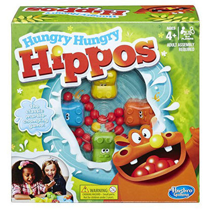 Picture of Hasbro Gaming Elefun & Friends Hungry Hungry Hippos Game