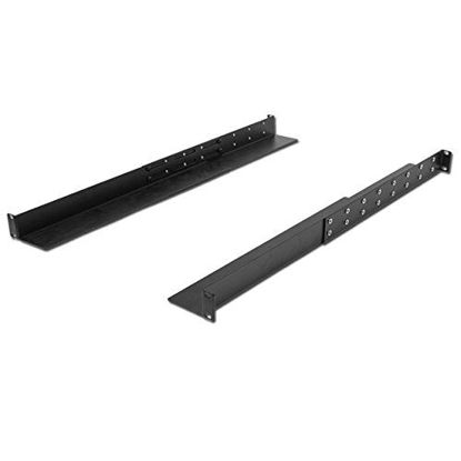 Picture of NavePoint 1U Rack Mount 4-Post Shelf Rail Full Depth - 33.5 Inches deep