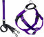Picture of 2 Hounds Design Freedom No Pull Dog Harness | Adjustable Gentle Comfortable Control for Easy Dog Walking |for Small Medium and Large Dogs | Made in USA | Leash Included | 1" LG Purple