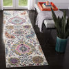 Picture of SAFAVIEH Madison Collection MAD600B Boho Chic Glam Paisley Non-Shedding Living Room Entryway Foyer Hallway Bedroom Runner, 2'3" x 8' , Cream / Multi