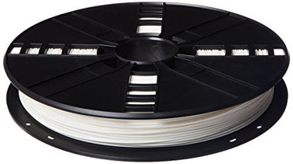 Picture of MakerBot PLA Filament, 1.75 mm Diameter, Large Spool, White, MP05780