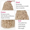 Picture of Leeven 24 Inch Goddess New Faux Locs Crochet Hair Ombre Blonde 6 Packs Long Soft Locs Crochet Braids Hair With Curly Ends Synthetic Bohemian Locs Braiding Hair for Women 21 Strands/Pack
