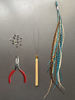 Picture of Feather Hair Extensions, 100% Real Rooster Feathers, Long Natural Colors (NBT Striped Kit)