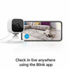 Picture of Blink Mini - Compact indoor plug-in smart security camera, 1080 HD video, night vision, motion detection, two-way audio, Works with Alexa - 2 cameras