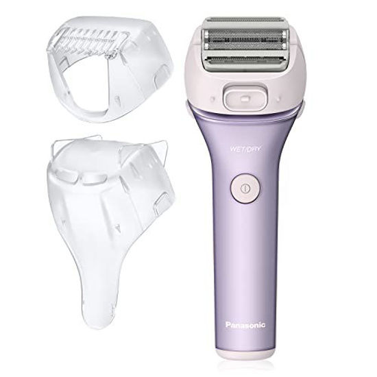 Picture of Panasonic Close Curves Electric Shaver for Women, Cordless 4-Blade Shaver with Pop-Up Bikini Trimmer, Wet Dry Operation - ES-WL80-V (Purple)
