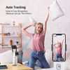 Picture of Auto Face Tracking Phone Holder, No App Required, 360° Rotation Face Body Phone Tracking Tripod Smart Shooting Camera Mount for Live Vlog Streaming Video, Rechargeable Battery-White
